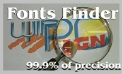 Fonts Finder: 99% of precision