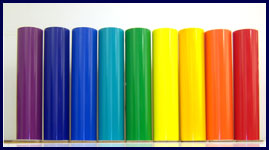 One vinyl roll -  color of your choice