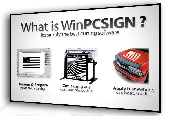 WinPCSIGN is a professionnal sign making software