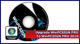 WinPCSIGN  2010 - Upgrade Pro 2009  to Pro 2010  (Downloadable Software)