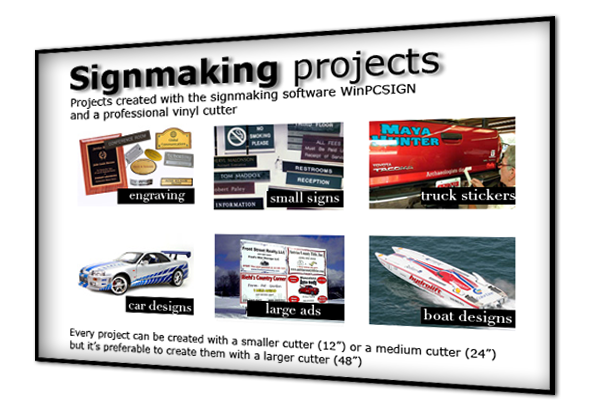 sign making projects exemples
