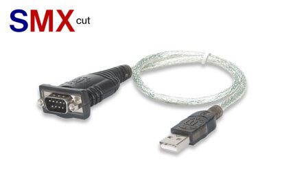 Adaptateur USB vers série (FTDI). Pour les découpeuses de vinyle qui ne disposent pas de connexion USB