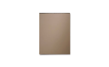 Acrylique Cast 4'x8'  (1/8'' - 3mm) - Miroir Bronze | prix par unité | Qte 1 - 9