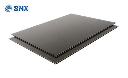 Panneau composite en aluminium 3 mm - Noir - gloss / mat face - (24'' x 48'')