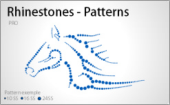 Rhinestones patterns